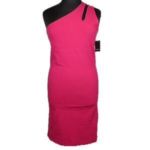 Torrid Magenta Foxy One Shoulder Bodycon Dress Plus Size 2X
